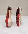 Ensemble, Maison Margiela (French, founded 1988), wool, silk, cotton, leather, synthetic, French